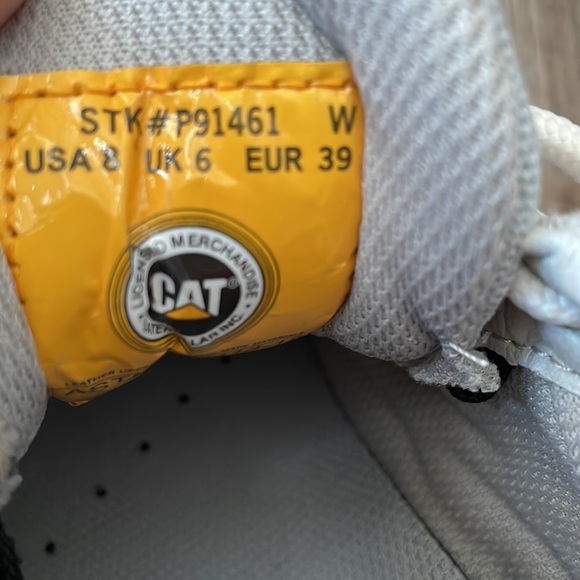 CAT (Caterpillar Invader Ct) Womens work shoes size US-8 - Picture 5 of 7